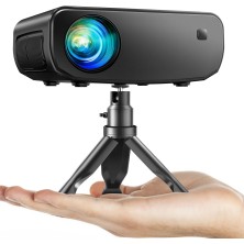 Proyector, ELEPHAS 2024 WiFi Mini proyector, 15000 Lux 1080P HD Proyector portátil compatible con iOS/Android/Tablet/HDMI/TV